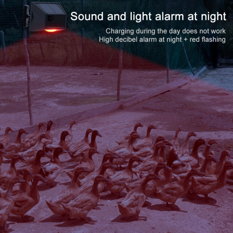 N911F 129dB Wireless Remote Control Solar Human Body Induction Sound Light Alarm N911F 129dB Wireless Remote Control Solar Human Body Induction Sound Light Alarm